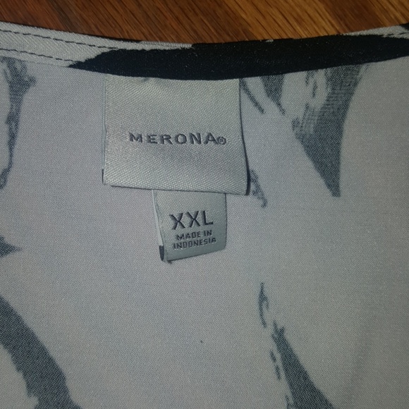 Merona Black and White Dress - Size 2XL - Picture 2 of 3